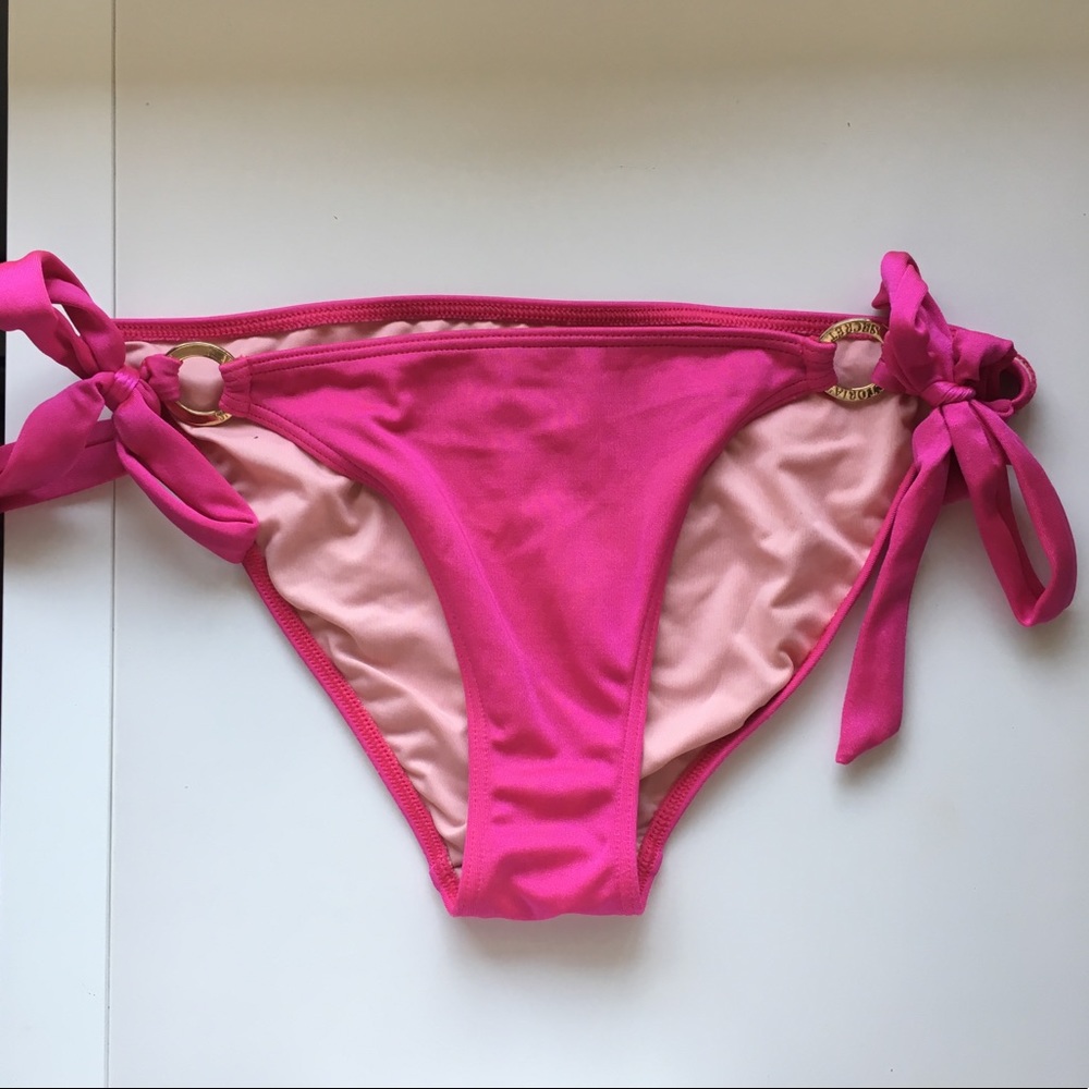 Victoria’s Secret Pink Side Tie Bikini Bottom